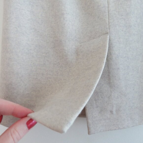 MAXMARA Cream Ecru Bone 100% Wool Two Tone Classic Pencil Skirt Sz EU 36 / US 4 - Picture 13 of 15